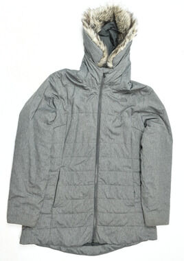 The North Face Harway Insulated Parka Womens XL Gray Long Sleeve Full-Zip Hood